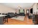 Inviting living room with plush seating and abundant natural light at 1221 Woodpecker Dr, Clover, SC 29710