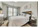 Cozy bedroom featuring a comfortable bed, soft lighting, and soothing decor for a relaxing ambiance at 155 Boxelder Rd, Clover, SC 29710