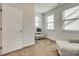 This room could be used as a flex room or bedroom with plenty of natural light at 155 Boxelder Rd, Clover, SC 29710
