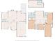 A detailed floor plan of the home, showcasing the layout of all levels at 1708 Aringill Ln, Matthews, NC 28104