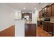 Beautiful kitchen features stainless steel appliances and granite countertops at 17916 Ragtop Day Ln, Cornelius, NC 28031