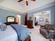 Spacious main bedroom offers comfortable furnishings and an open layout at 200 Waterby Way, Matthews, NC 28104