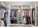 Walk-in closet with custom shelving and rods for optimal organization and storage space at 2062 Nellies Way, Fort Mill, SC 29715