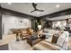 Spacious living room with stylish decor, comfortable seating, and an open layout for entertaining at 2288 Brawley School Rd, Mooresville, NC 28117