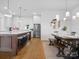 Bright and spacious kitchen with modern appliances, a large island, and a dining area at 2370 Bridgewater Rd, Rock Hill, SC 29730