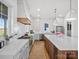 Elegant kitchen with a large island, stainless appliances, and wood floors at 2370 Bridgewater Rd, Rock Hill, SC 29730