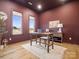 Spacious home office with hardwood floors, large windows, and elegant furnishings at 2370 Bridgewater Rd, Rock Hill, SC 29730