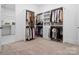 Spacious walk-in closet with ample shelving and storage at 2370 Bridgewater Rd, Rock Hill, SC 29730