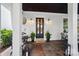 Relaxing front porch featuring elegant lanterns, a 'Welcome' mat, and stylish decor for a cozy atmosphere at 330 Horton Grove Rd, Fort Mill, SC 29715
