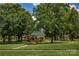 Enjoy the community gazebo nestled among mature trees, providing a serene gathering place at 3617 Ruth St, Indian Trail, NC 28079