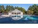 Inviting community pool with a clubhouse, perfect for relaxing and recreation at 3820 Leela Palace Way, Fort Mill, SC 29708