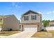 Charming two-story home featuring manicured lawn and two-car garage, in a desirable neighborhood at 446 Misty Law Ln, Clover, SC 29710