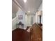 Hallway with decorative table, lamp and view of stairs at 517 Grassy Creek Run, Chester, SC 29706
