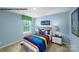 Bright ' bedroom featuring colorful bedding, playful decor, and ample natural light at 578 Sparkleberry St, Chester, SC 29706