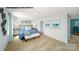 Cozy bedroom showcasing a well-made bed with comfortable carpet at 578 Sparkleberry St, Chester, SC 29706