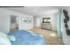 Comfortable bedroom features a well-dressed bed and lots of room at 578 Sparkleberry St, Chester, SC 29706