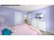 ' bedroom with pastel walls, white dresser, and view of connected room at 578 Sparkleberry St, Chester, SC 29706
