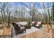 Spacious back deck, perfect for entertaining, featuring comfortable seating at 642 Brynwood Dr, Rock Hill, SC 29732