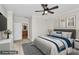 Cozy bedroom featuring an ensuite bathroom and neutral décor throughout at 642 Brynwood Dr, Rock Hill, SC 29732