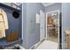 Mud room or entryway features a custom bench and access to the kitchen at 642 Brynwood Dr, Rock Hill, SC 29732