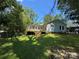 Expansive backyard featuring a newly constructed wooden deck, perfect for outdoor entertaining at 66 Arlington Se Ave, Concord, NC 28025