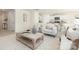 Bright open-concept living room with lots of natural light and modern furnishings at 822 N Naughton St, Chester, SC 29706