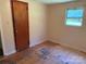 Basic bedroom with a window and closet, ready for customization and personal touches at 910 Absher Rd, Statesville, NC 28625