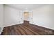 Bright office featuring double glass doors, hardwood floors, neutral color palette, and recessed lighting at 9647 Laurie Nw Ave, Concord, NC 28027