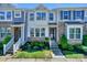 Charming townhome with landscaped front yard and inviting entrance at 110 Synandra Dr # B, Mooresville, NC 28117