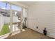 Enclosed patio offering outdoor views, and additional seating and recreation at 110 Synandra Dr # B, Mooresville, NC 28117