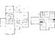 Detailed floorplan showcasing layout of the home's two floors with labelled rooms and measurements at 11333 Preservation Ln, Charlotte, NC 28278