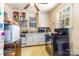Functional kitchen with essential appliances and ample cabinet space at 1308 Edgewood Rd, Charlotte, NC 28208