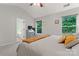 Bedroom featuring neutral colors, a vaulted ceiling, and natural light at 13430 Norseman Ln, Huntersville, NC 28078