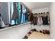 Spacious walk-in closet with shelving, organized clothes, and shoe storage at 1381 Regions Blvd, Fort Mill, SC 29707