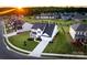 Aerial view of a two-story house with a well-manicured front lawn at 1381 Regions Blvd, Fort Mill, SC 29707