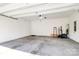 Spacious two-car garage with plenty of storage space and an automatic door opener at 174 Hanks Bluff Dr, Mooresville, NC 28117