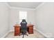 Cozy office space with a desk and large window, perfect for working from home at 174 Hanks Bluff Dr, Mooresville, NC 28117