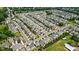 Expansive aerial view of residential homes in community at 1957 Tablerock Dr # 59, York, SC 29745