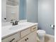 A clean bathroom with a white vanity, toilet, and tub/shower combination at 1957 Tablerock Dr # 59, York, SC 29745