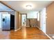 Open basement area featuring laminate flooring at 205 Stowe Acres Rd, Kings Mountain, NC 28086