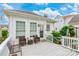 Charming deck with patio furniture offers an inviting space for outdoor living and entertaining at 23128 Goose Down Ln, Lancaster, SC 29720