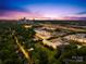 Aerial view of condos near the Charlotte NC city skyline at 2338 Yadkin Ave # D302, Charlotte, NC 28205