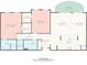 Detailed floor plan showcasing the layout of the home with dimensions for each room at 2338 Yadkin Ave # D302, Charlotte, NC 28205
