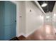 Condo hallway featuring industrial style ceiling and lights at 2338 Yadkin Ave # D302, Charlotte, NC 28205