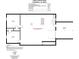 Basement floor plan displays layout including flex space, garage/utility area, and carport at 24501 Canton Rd, Albemarle, NC 28001