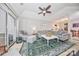 Spacious living room boasts a vaulted ceiling, natural light, and an open layout perfect for relaxation at 2715 Selwyn Ave # 36, Charlotte, NC 28209
