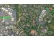 Aerial map view highlighting the property's location and proximity to local amenities in a desirable neighborhood at 2715 Selwyn Ave # 36, Charlotte, NC 28209