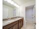 Bathroom with double sink vanity and a shower/tub combo at 3022 Burnello Ct, Iron Station, NC 28080