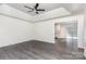 Spacious living room with tray ceilings and abundant natural light at 3555 Tree Line Dr, Rock Hill, SC 29732