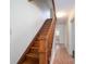 Classic wooden staircase leading to the upper level at 4098 S Nc Hwy 127 Hwy, Hickory, NC 28602